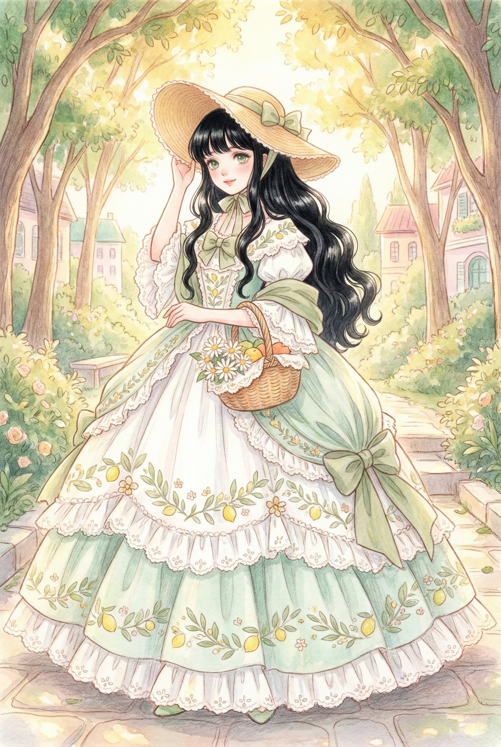 柚子庭園の夢幻 | の人気AIイラスト・グラビア