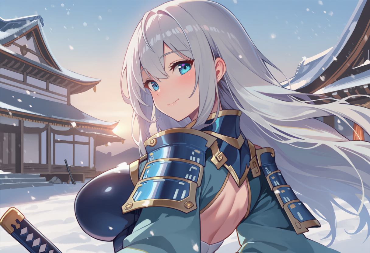 白髪 | の人気AIイラスト・グラビア