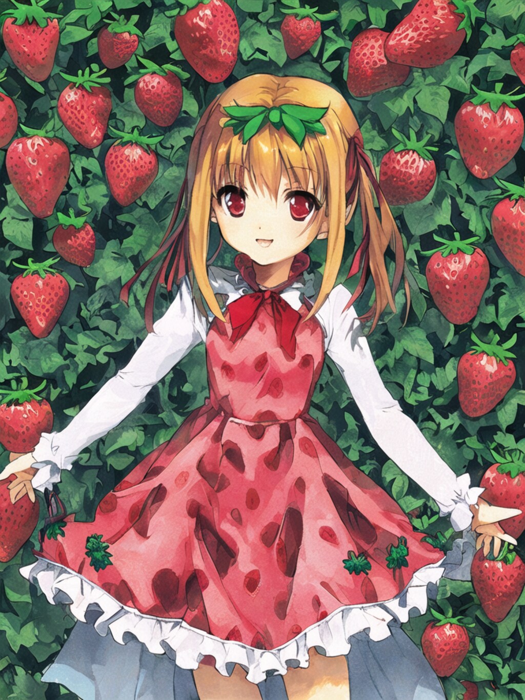 試験 : Strawberry Costume