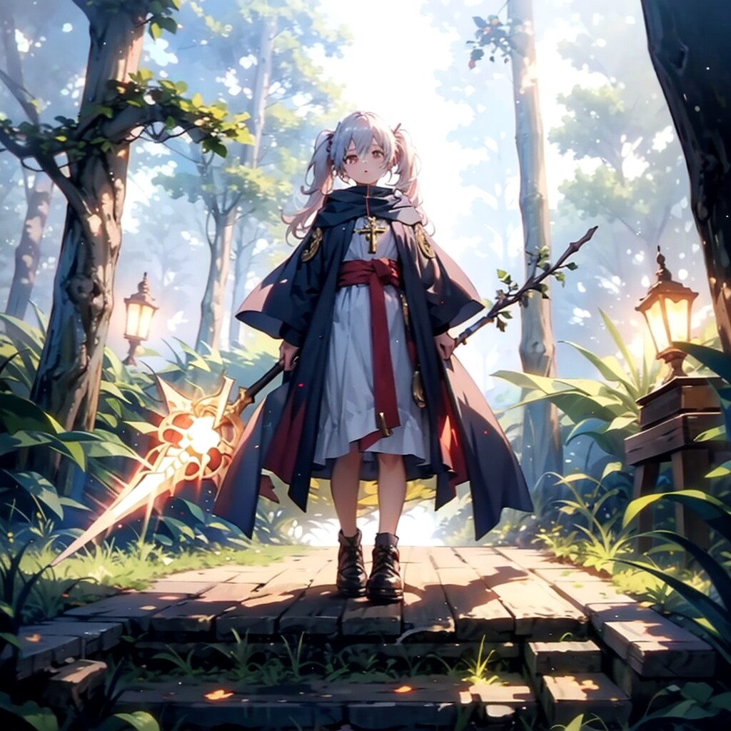 森の魔法少女 | の人気AIイラスト・グラビア