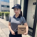 配達員のお姉さん 11枚目