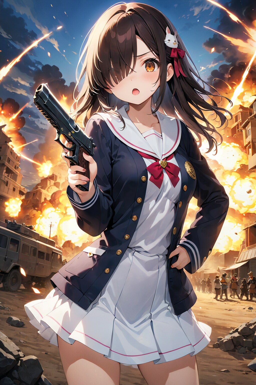 あの娘がチャカを構えたら用心せい！！