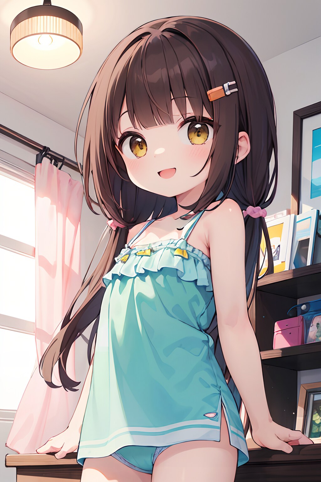 今日は暑いね