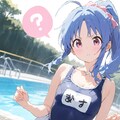 ？のスク水ちゃん 2枚目