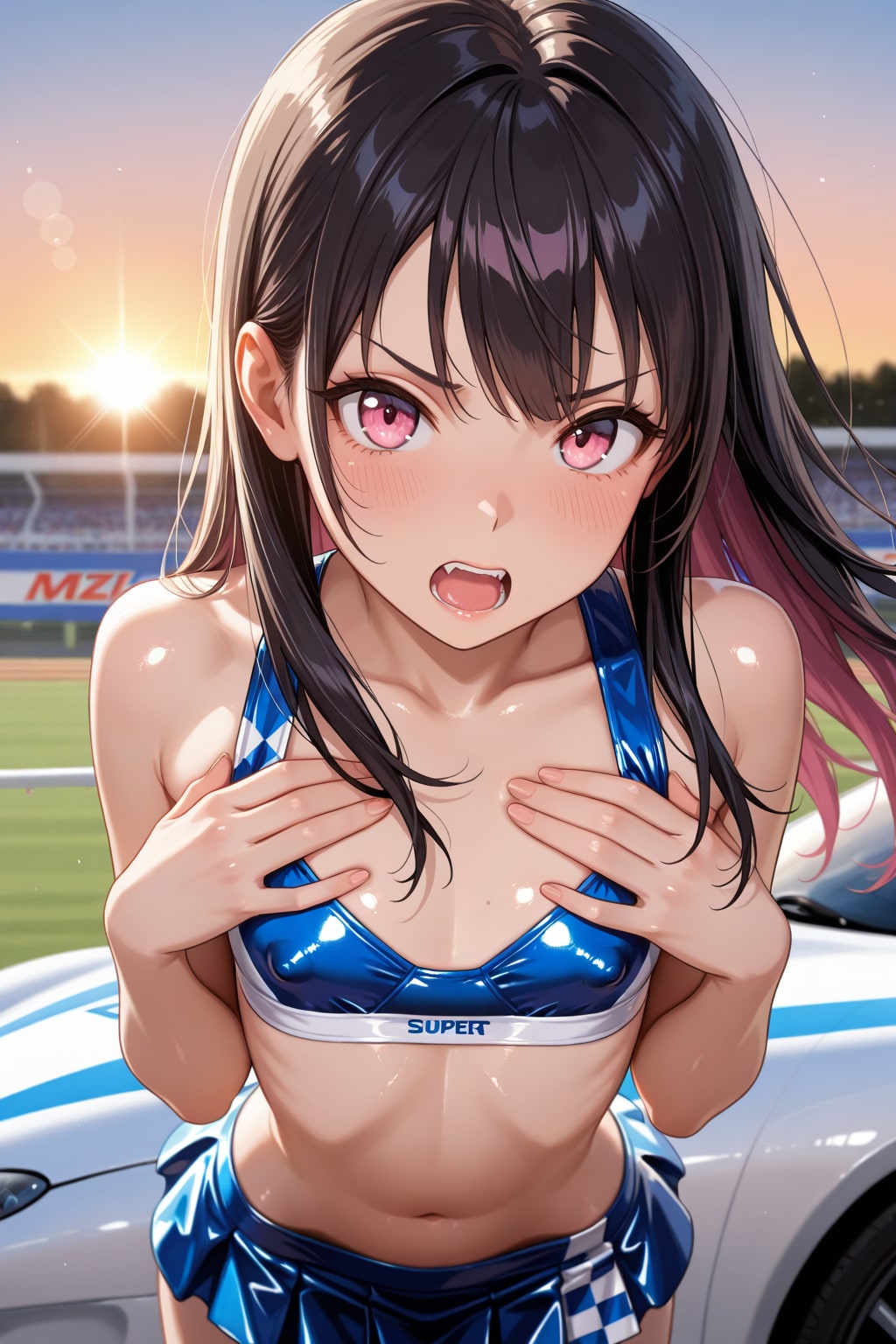 「レースクイーン下着ってなに！？」