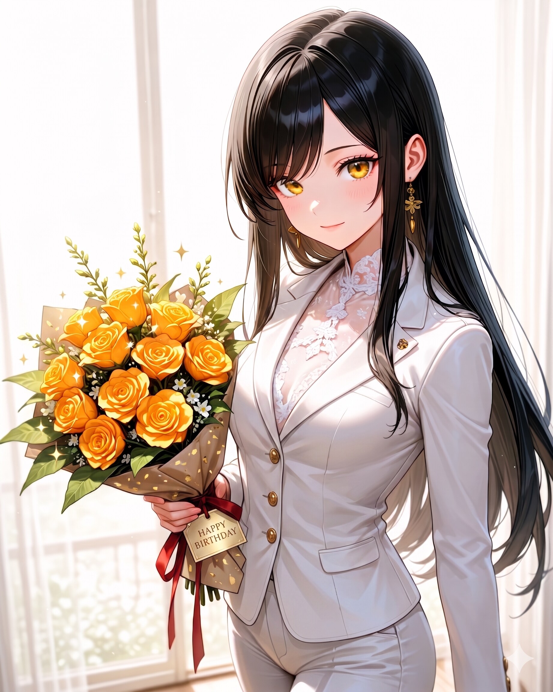 いわしまんさん家のミアさん誕生日お祝いFA