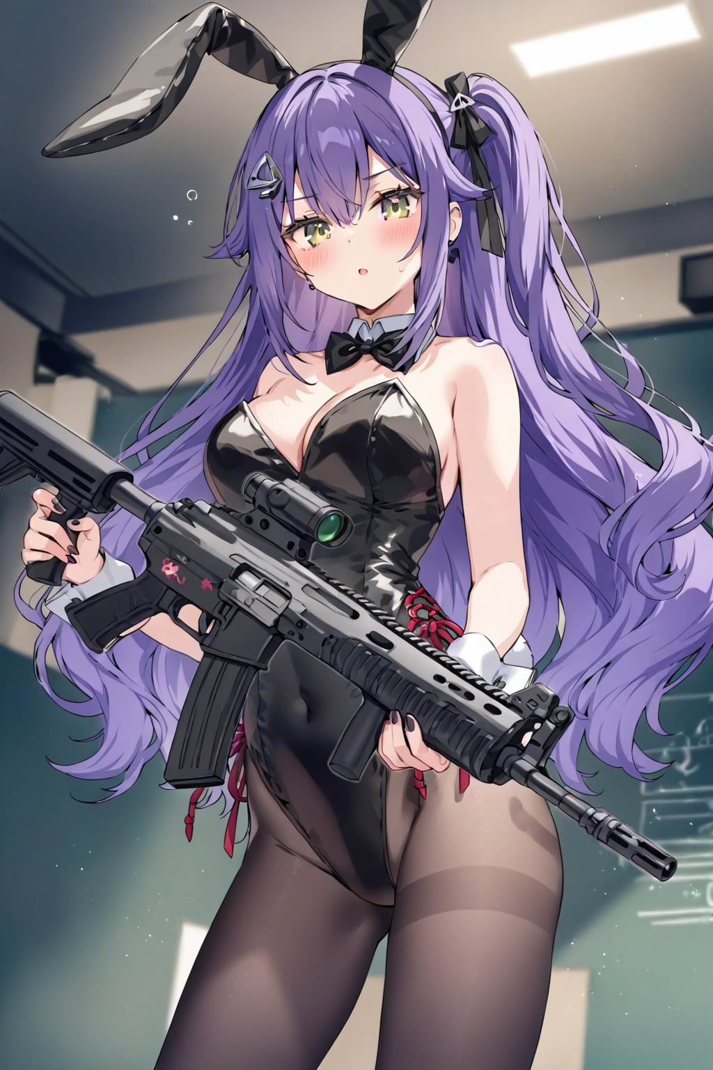 バニーとアサルトライフル