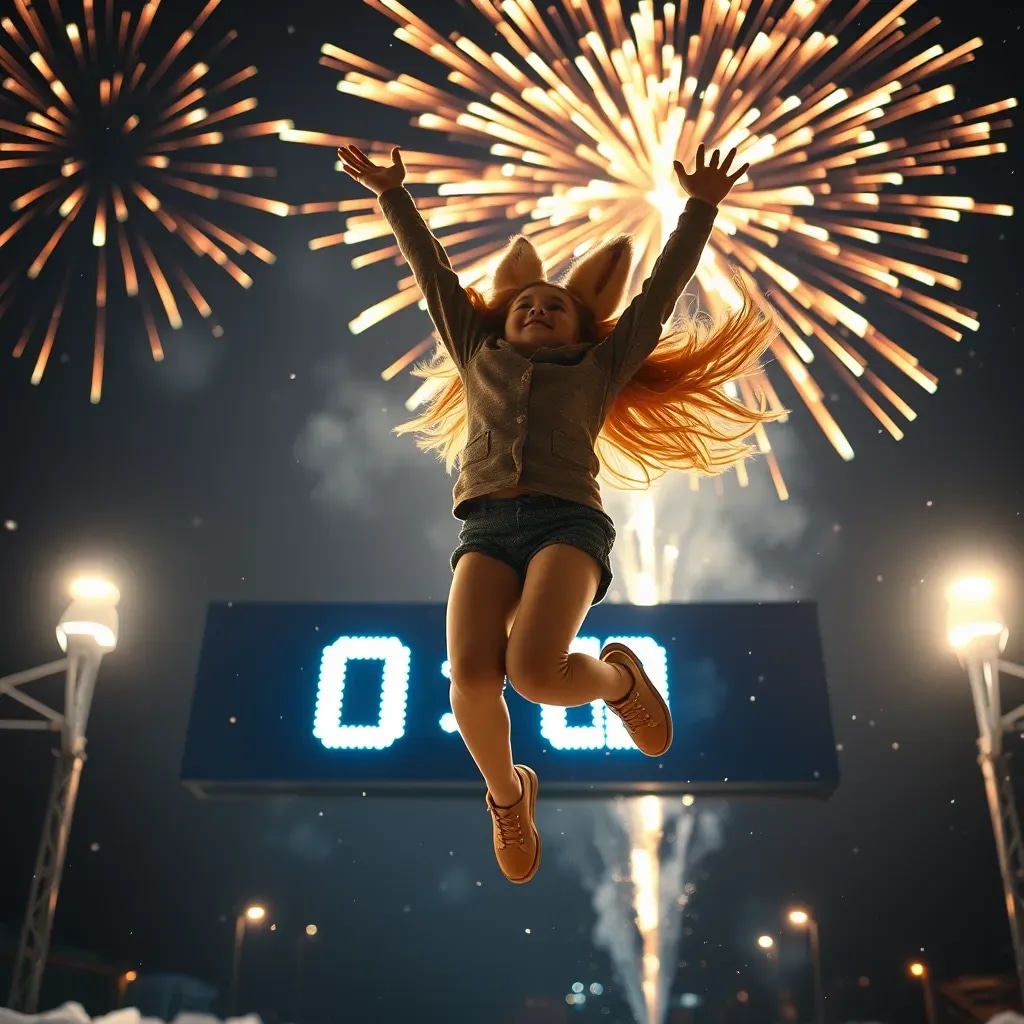 年越しジャンプ