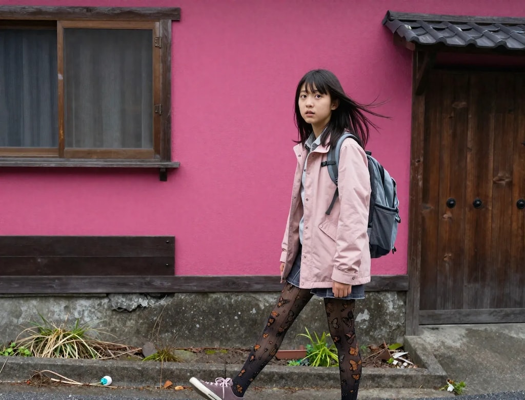 冒険する女の子　１