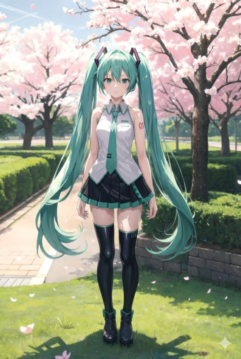 ミクさん立ち絵