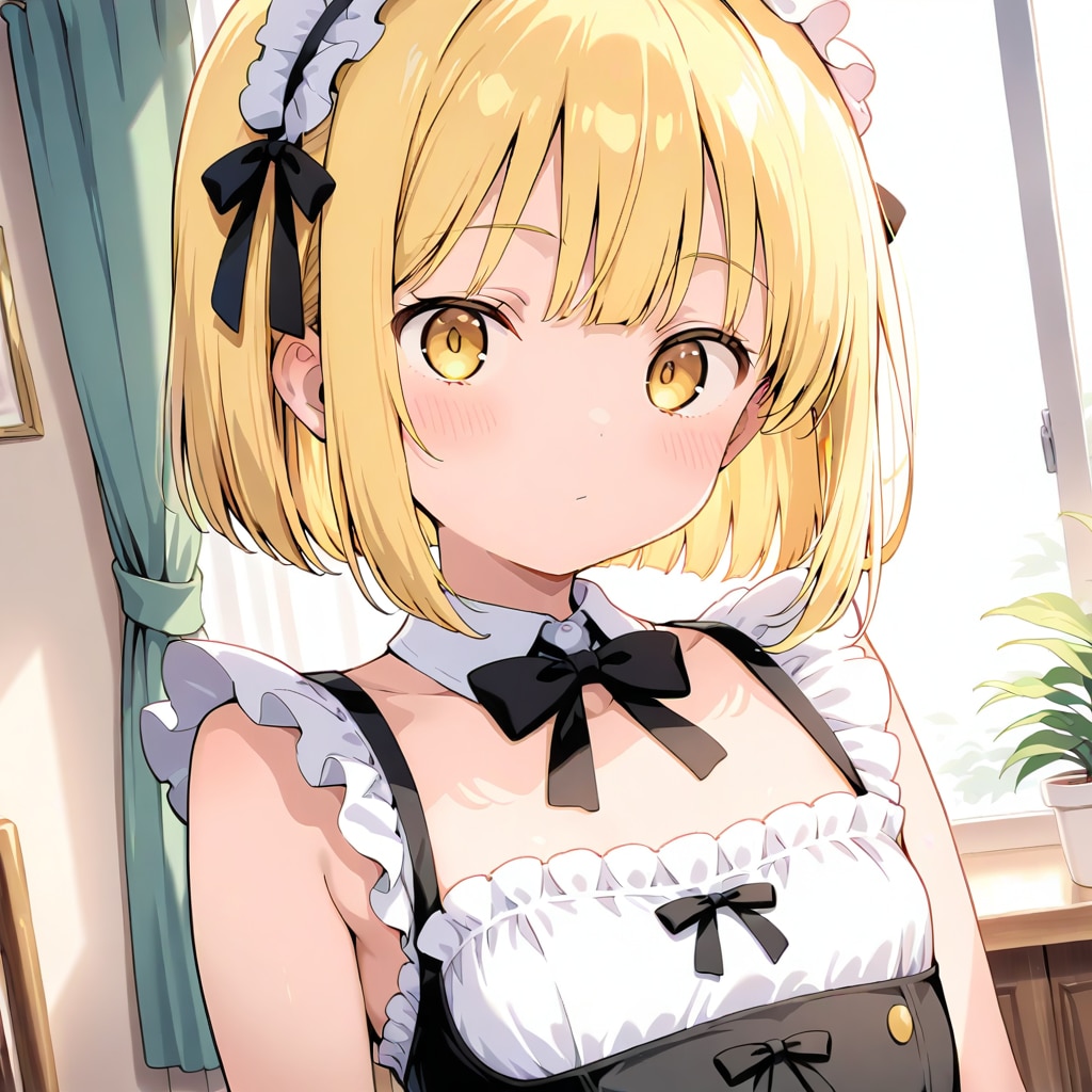 メイド喫茶で働くマルちゃん