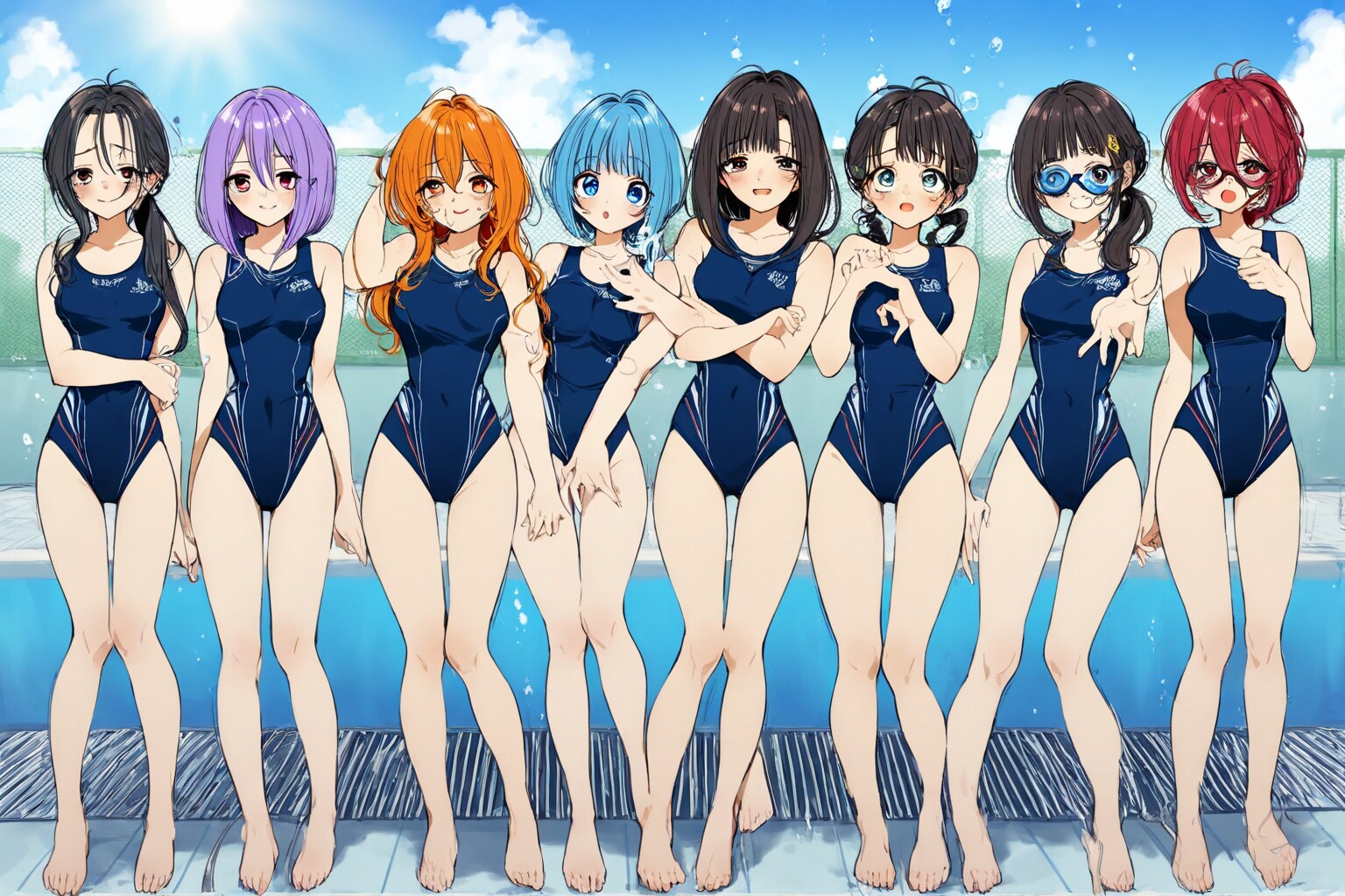 キューにストーリーできません！外伝「水泳部」