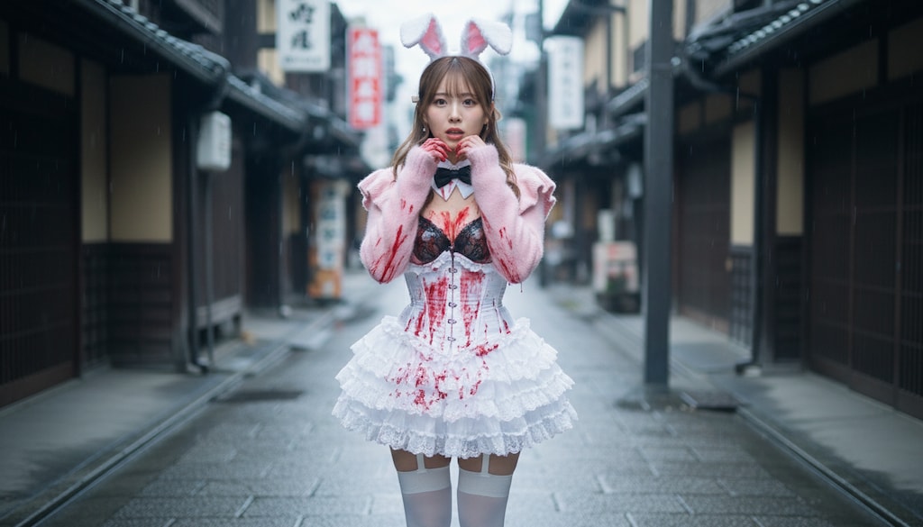 あわわ…透けちゃいます…！