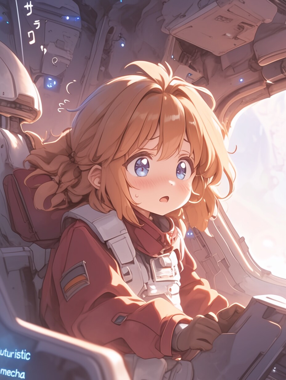 パイロットの女の子 pilot girl