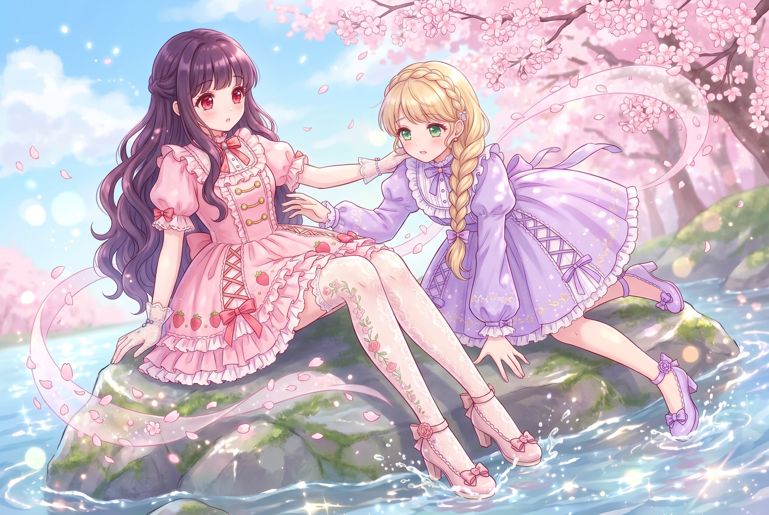 花筏の双姫遊戯