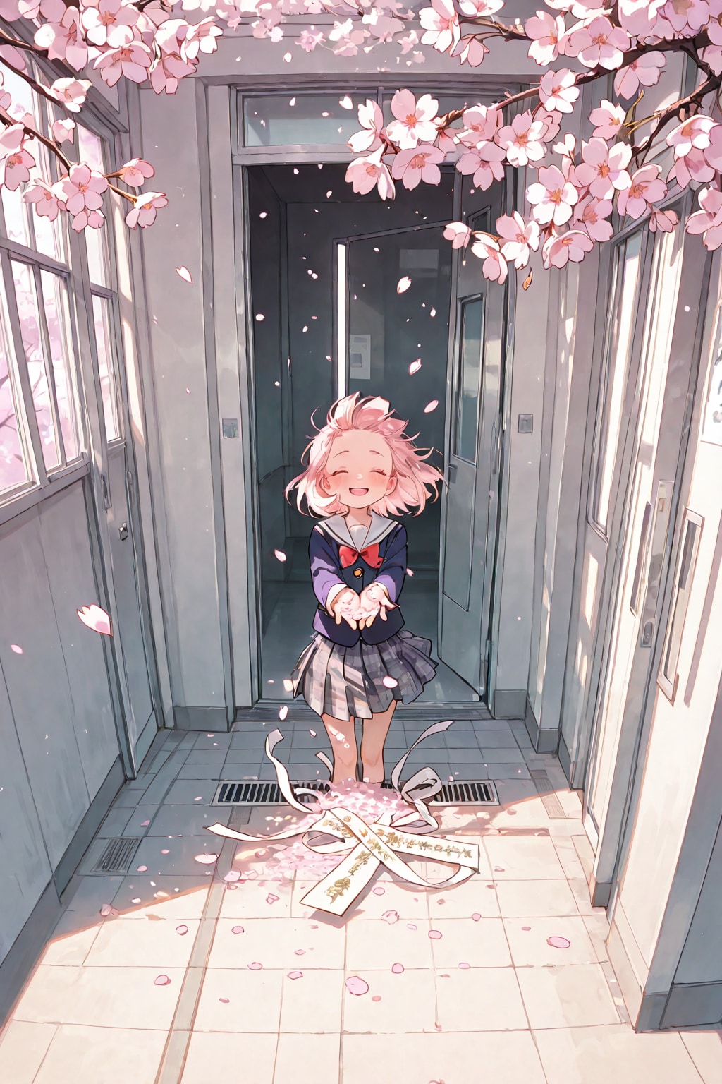 school entrance ceremony | の人気AIイラスト・グラビア