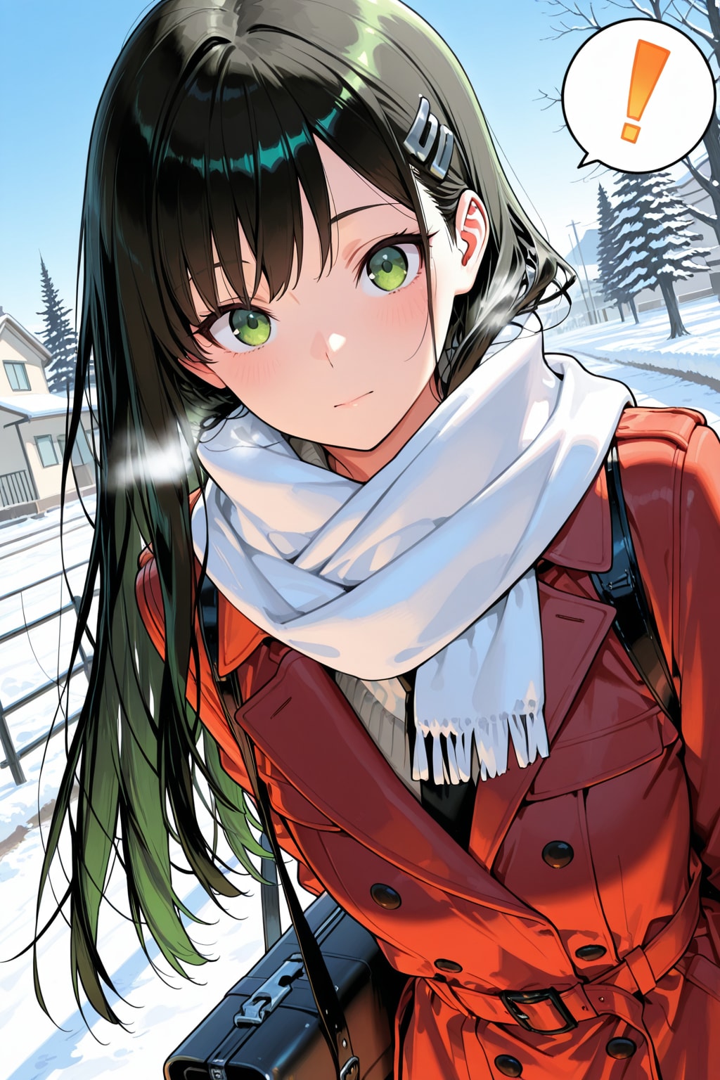 通勤途中の後輩