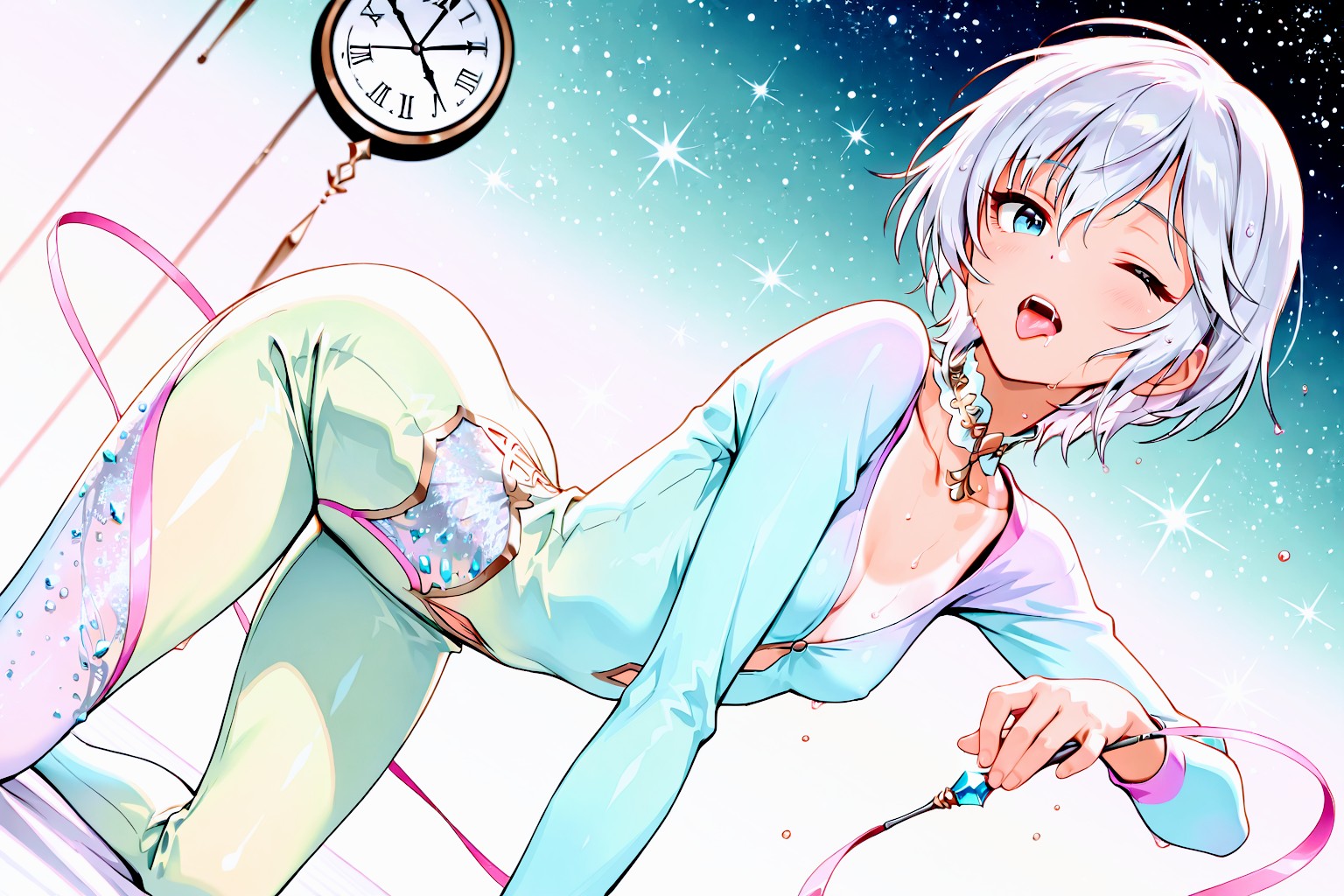 パステルカラーレオタード