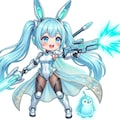 アクア・サイバーフォース（Aqua Cyberforce）異世界リレー 4枚目