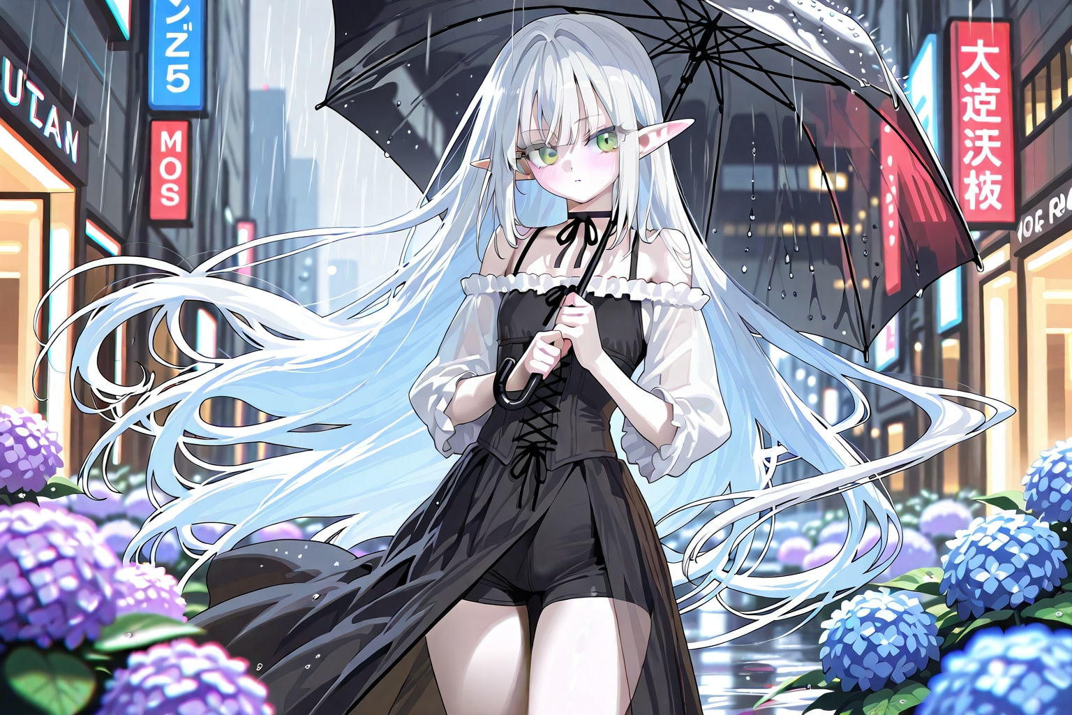 エルフの女の子