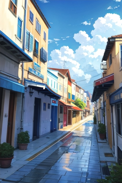 青碧の都 | の人気AIイラスト・グラビア