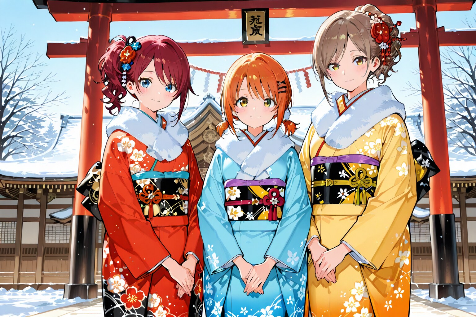 初詣 | の人気AIイラスト・グラビア