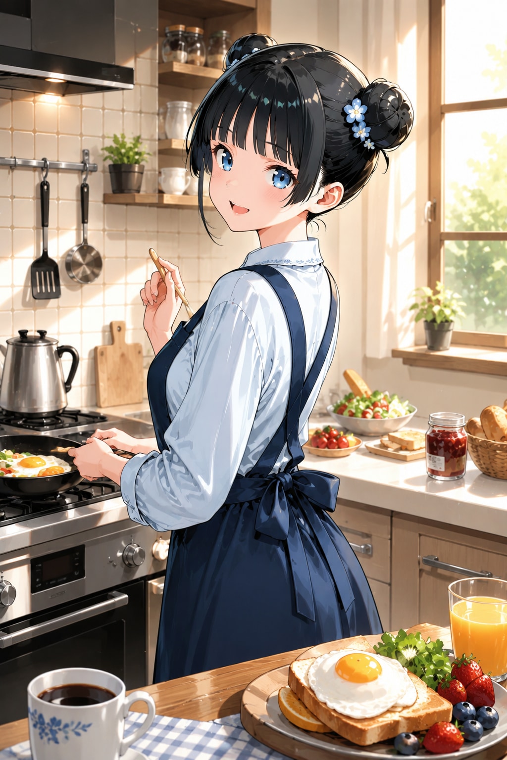 おだんごちゃん🍡✨と朝ごはん🍚✨　7/20