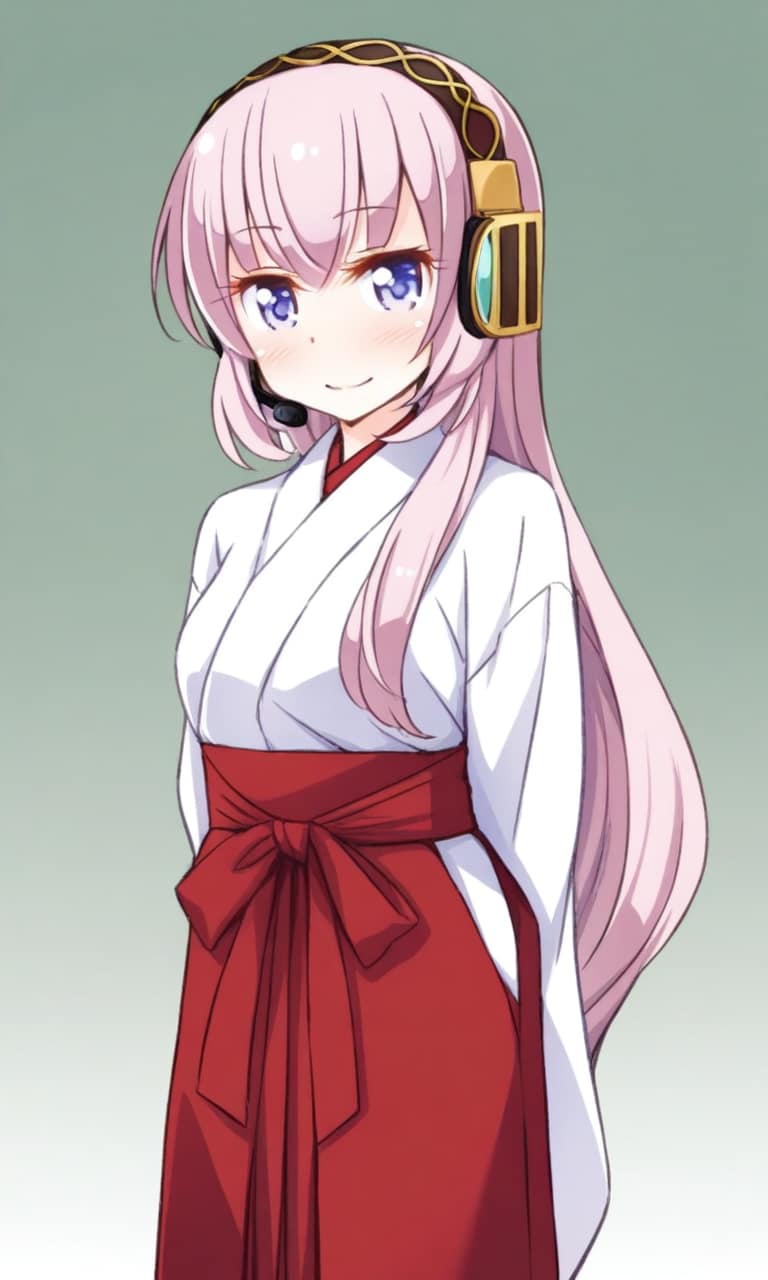 巡音ルカ 巫女 | の人気AIイラスト・グラビア