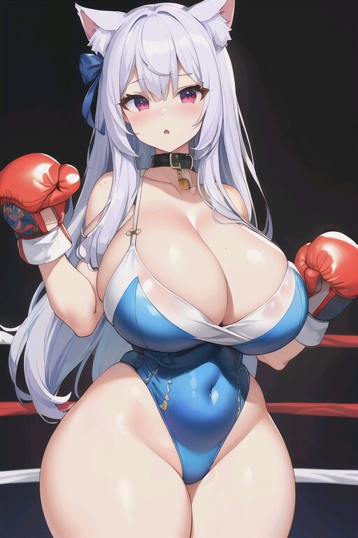 むちむち爆乳猫耳ボクサーちゃん特集