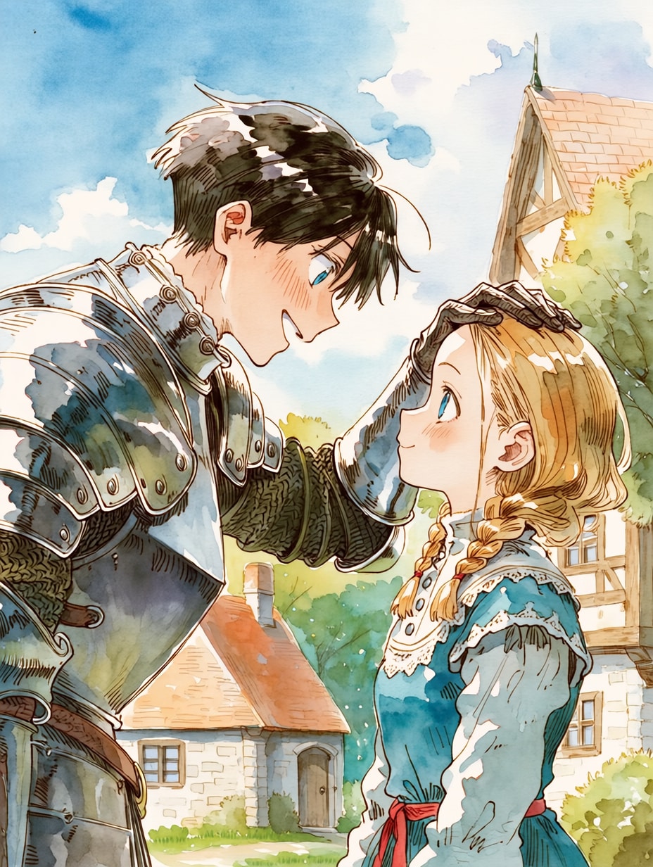 騎士と村娘72 | の人気AIイラスト・グラビア