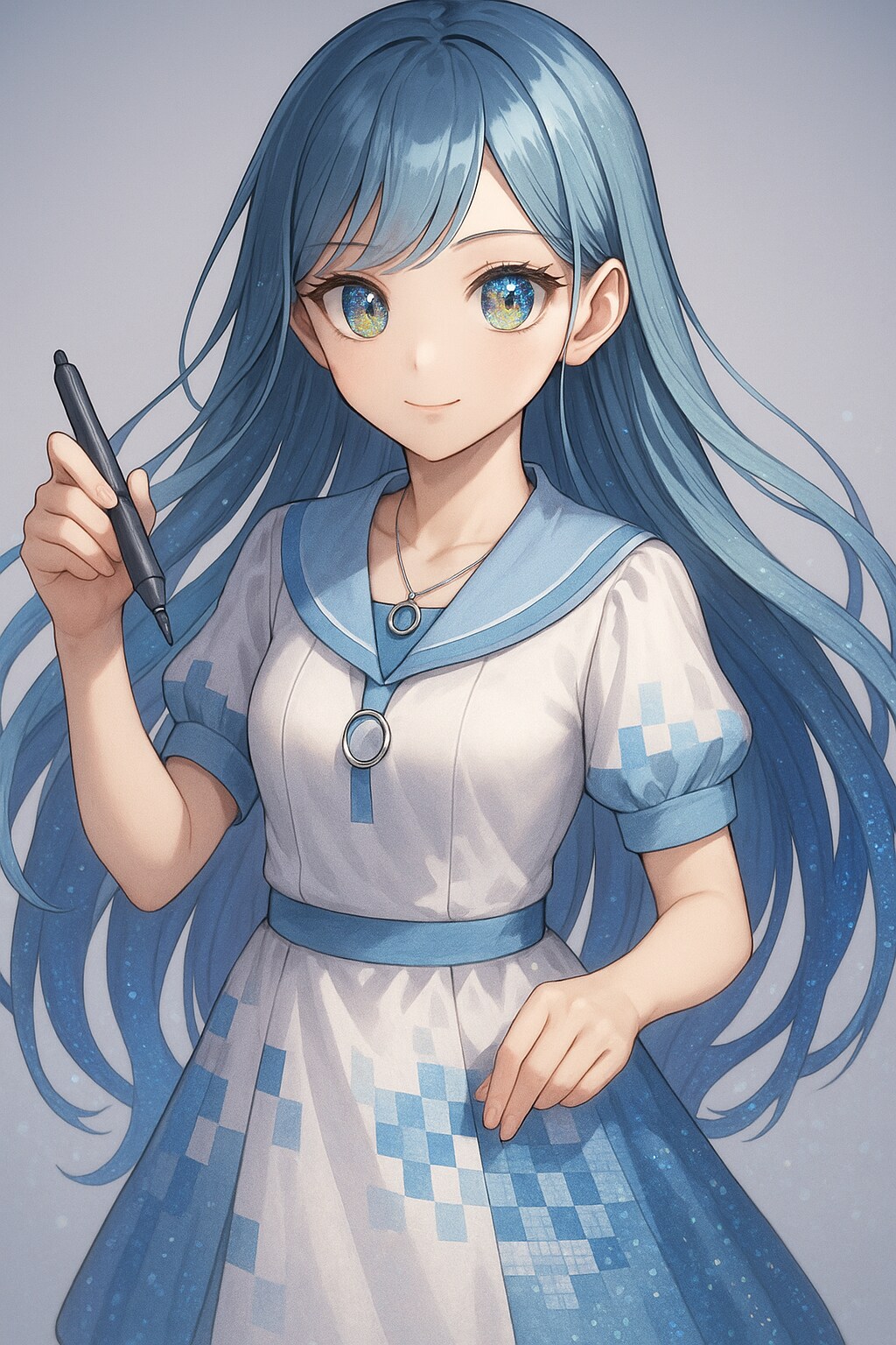 ミラさんの投稿企画[生成機能の子を描こう]を応援するのだーっ