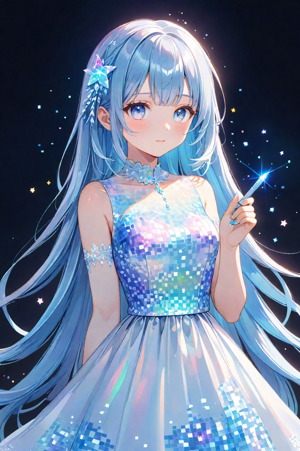 ミラさんの投稿企画[生成機能の子を描こう]を応援するのだーっ