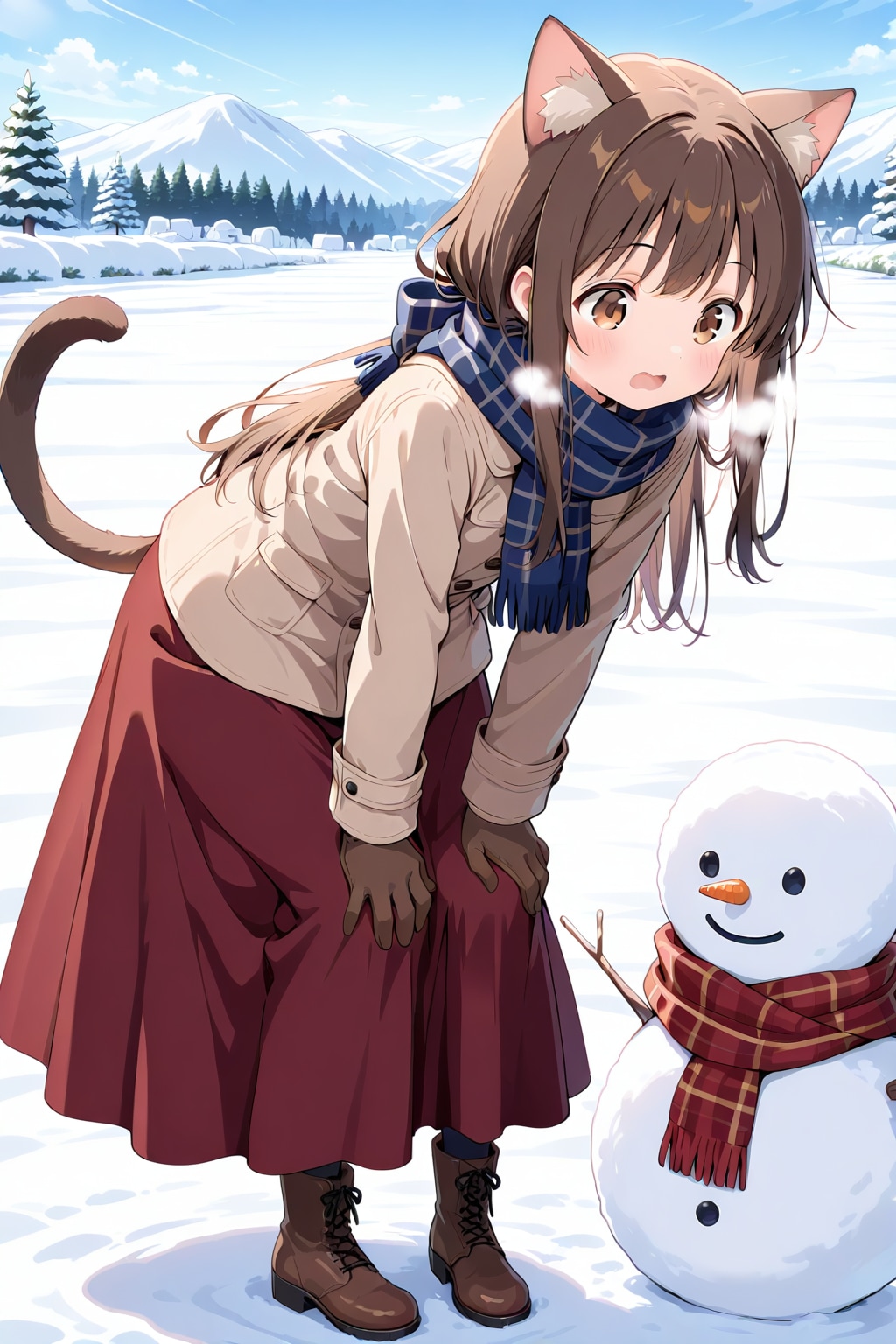 ネコ娘のちーちゃん🐈✨１２ | の人気AIイラスト・グラビア