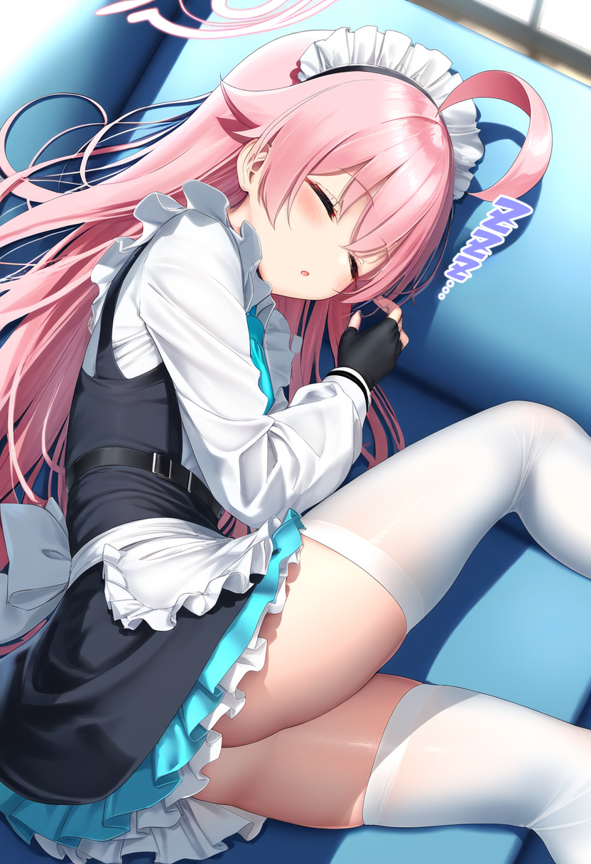 ポカポカ陽気でお眠なホシノ