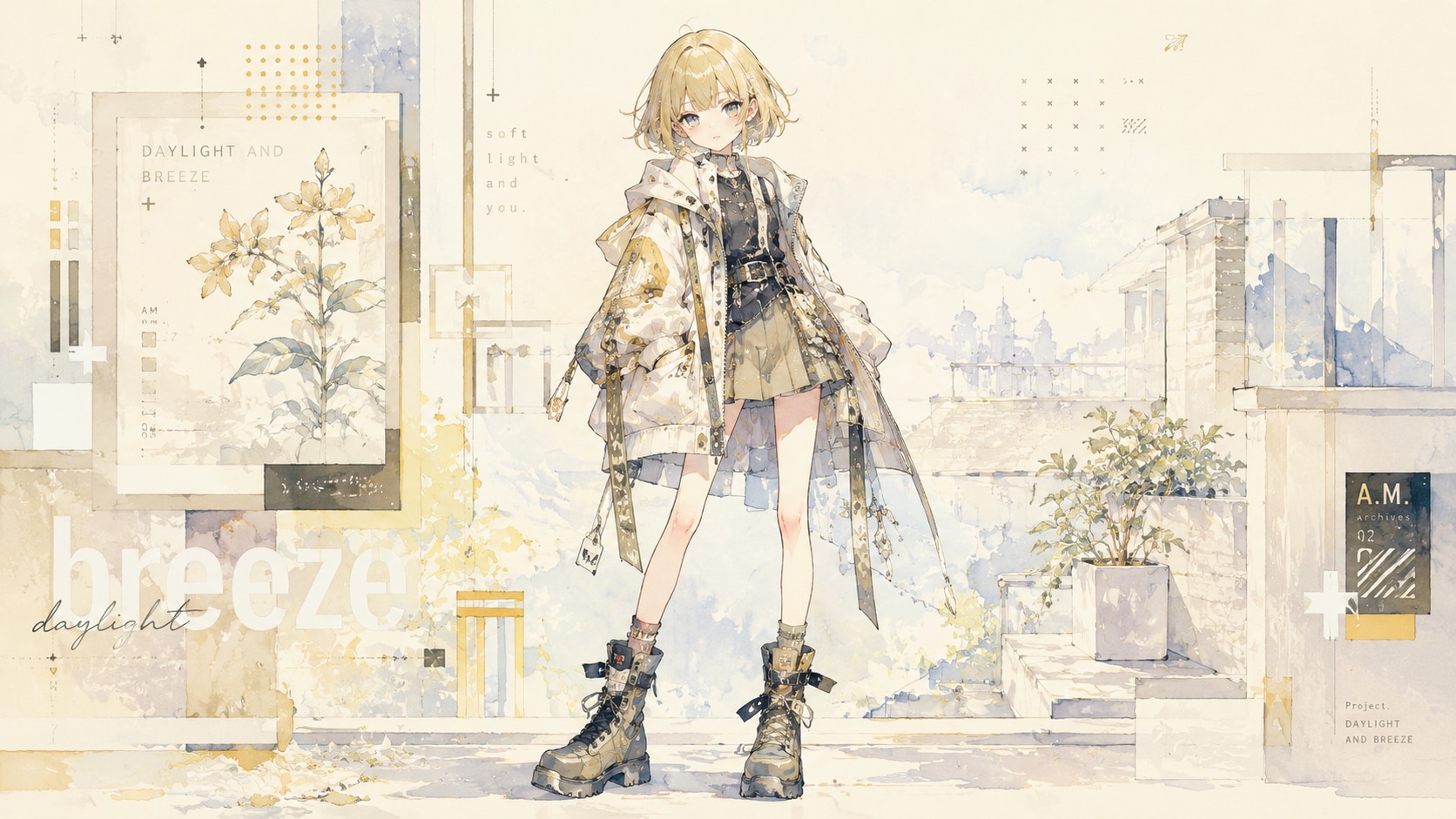 スタイリッシュな少女82 | の人気AIイラスト・グラビア