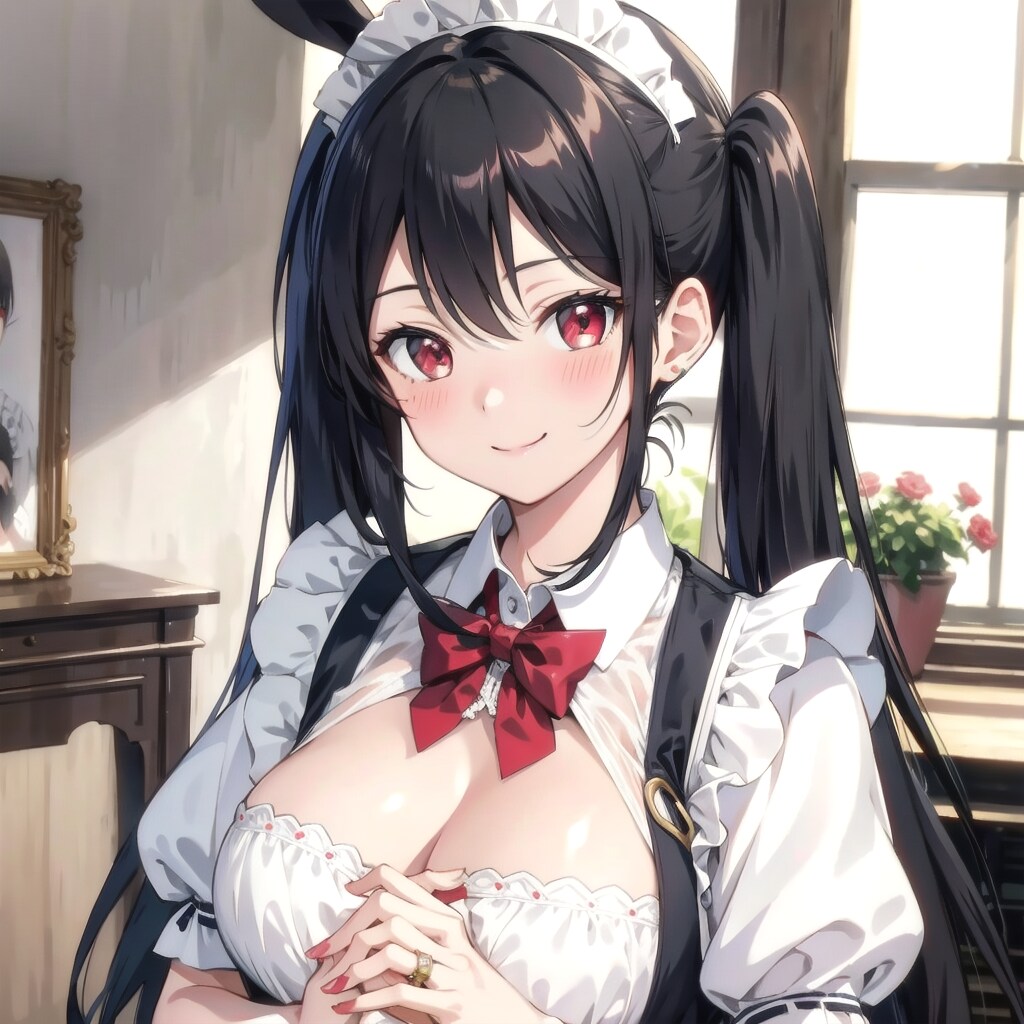 うさ耳メイドです