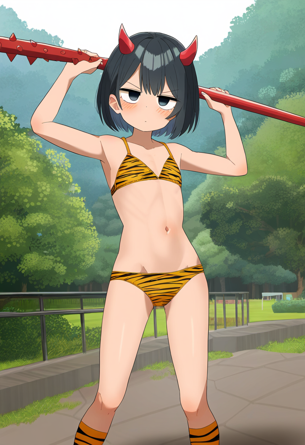 看板娘100　コスプレ「鬼娘」