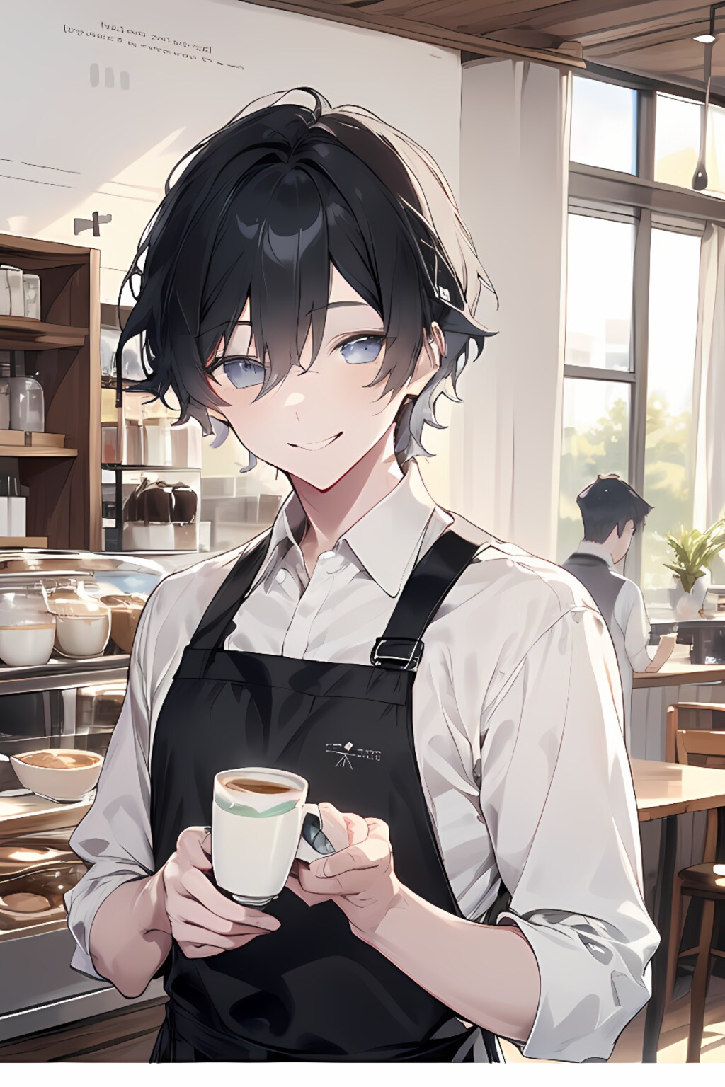 カフェの店員さん