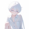 透けシャツ・白 5 2枚目