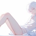 透けシャツ・白 5 3枚目