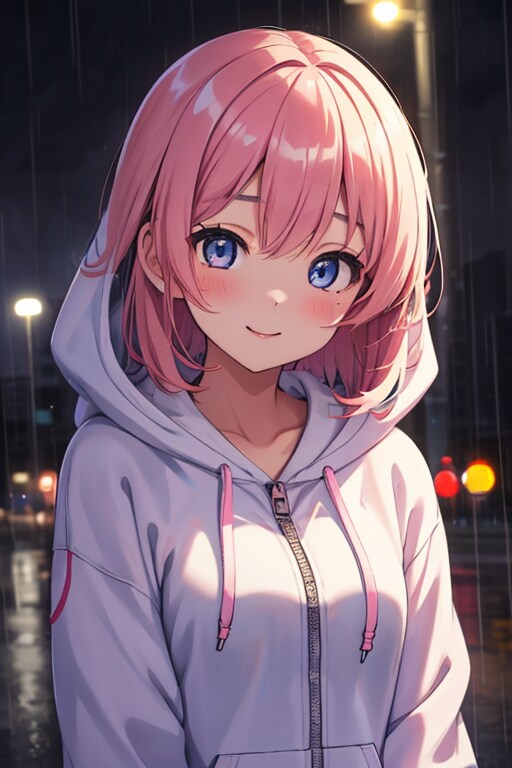 雨夜の微笑み