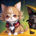 チワワ猫 2枚目