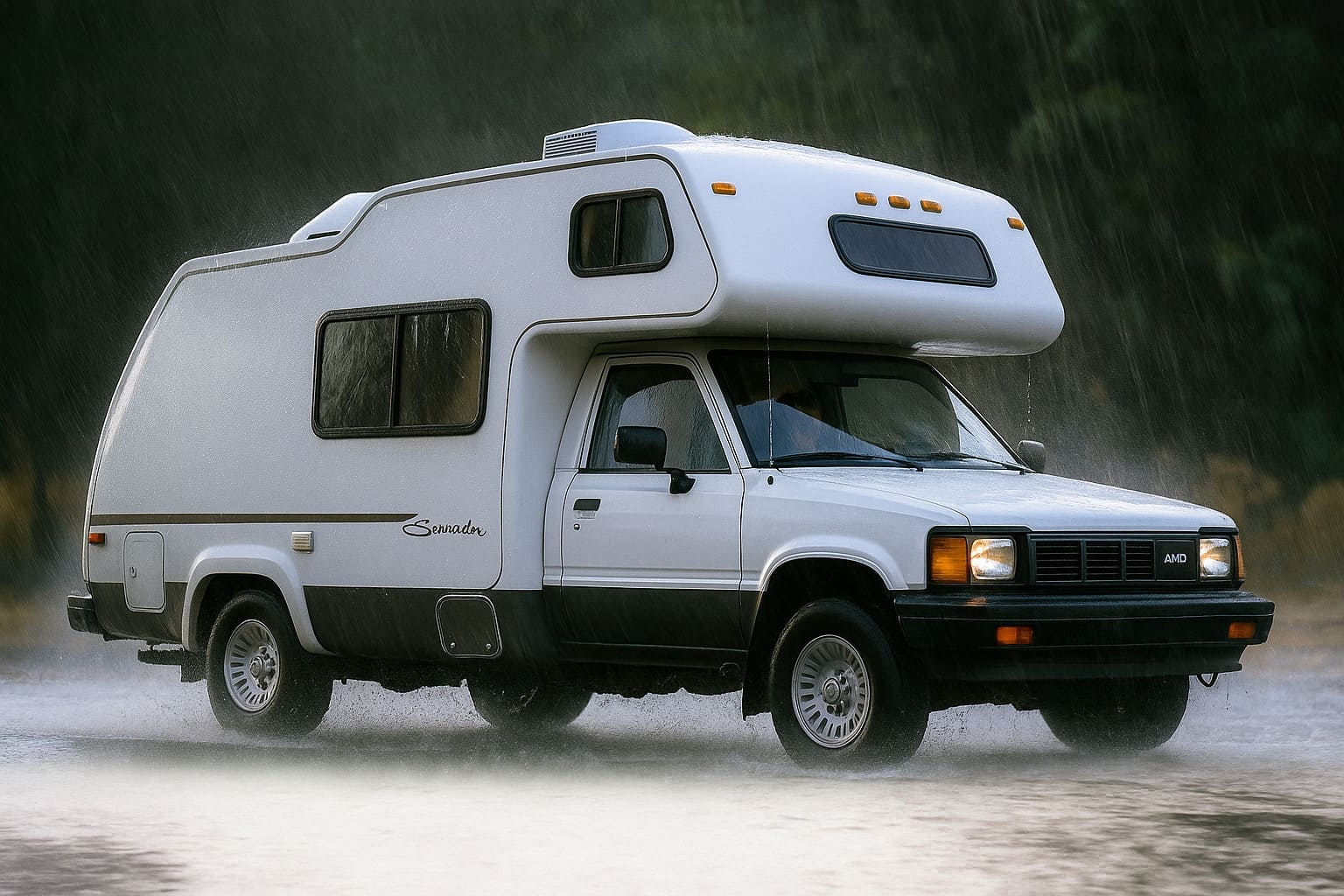 スプリンターカリブキャンピングカー | の人気AIイラスト・グラビア