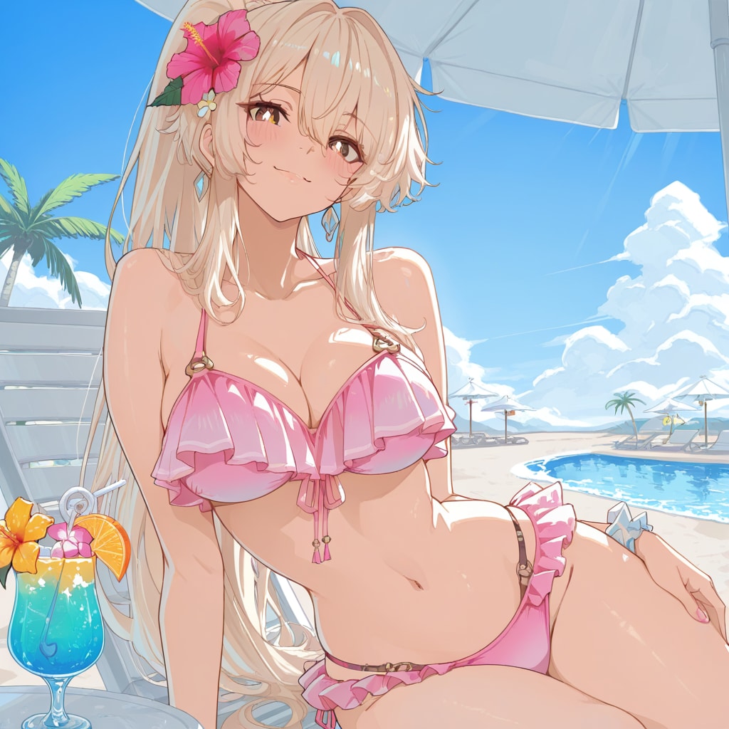 真夏のリゾート！