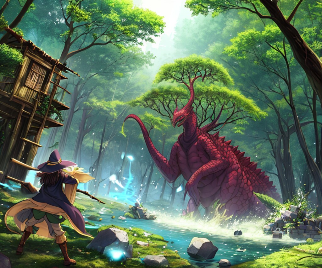 侵略者、謎怪　～法師が燃え上がる未知地帯の戦い