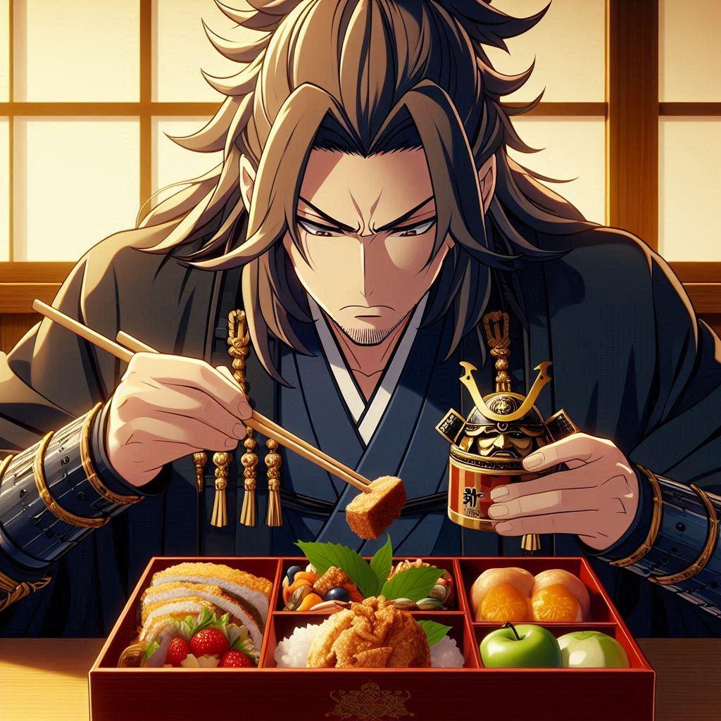 武士と弁当
