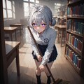 図書委員と保健室の先生 3枚目