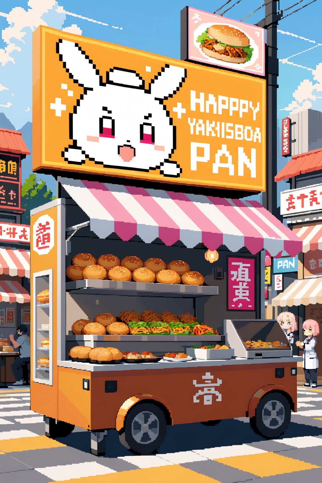 焼きそばパンチャレンジ　2024-05-29 | の人気AIイラスト・グラビア