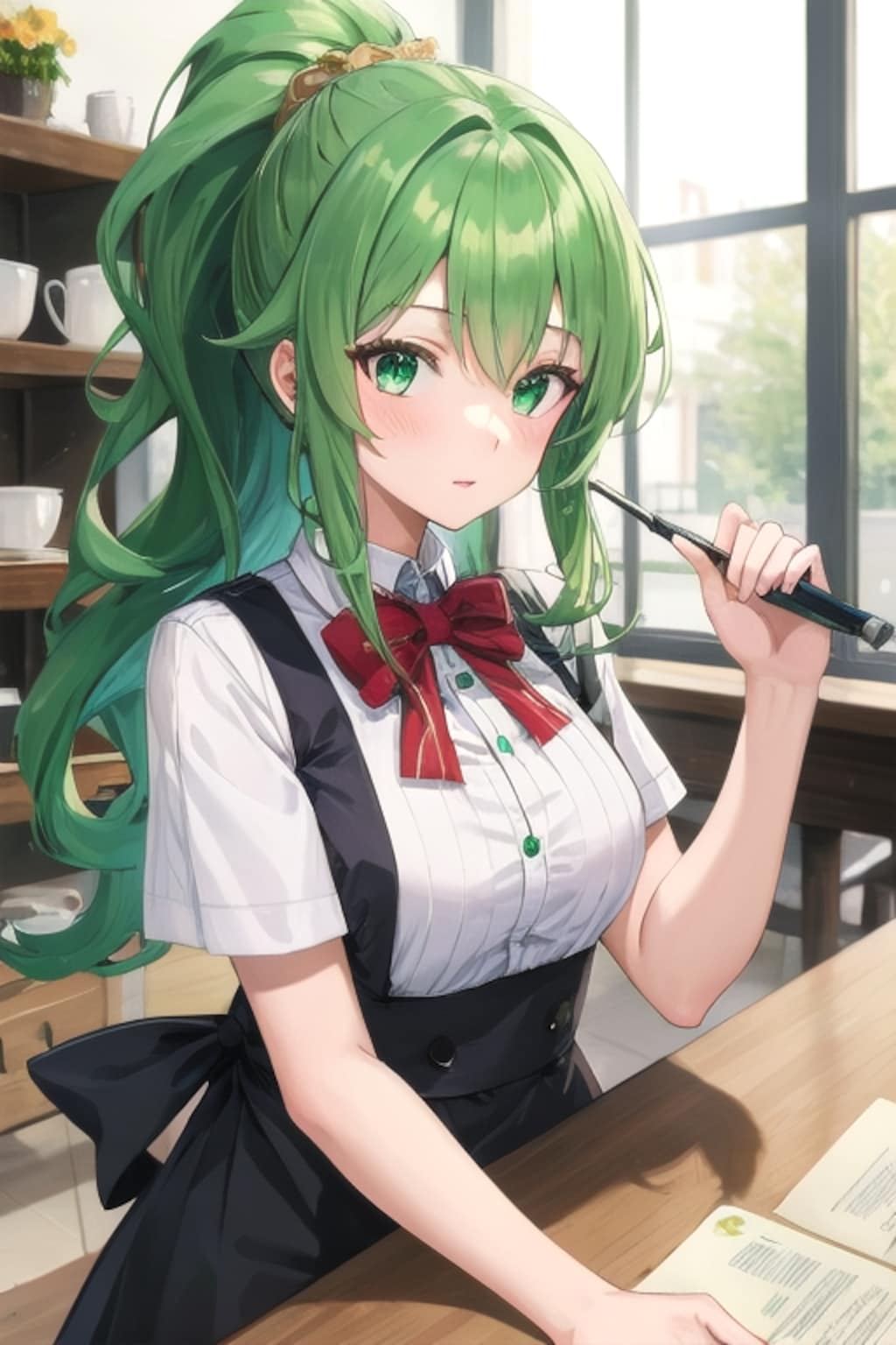 カフェ店員
