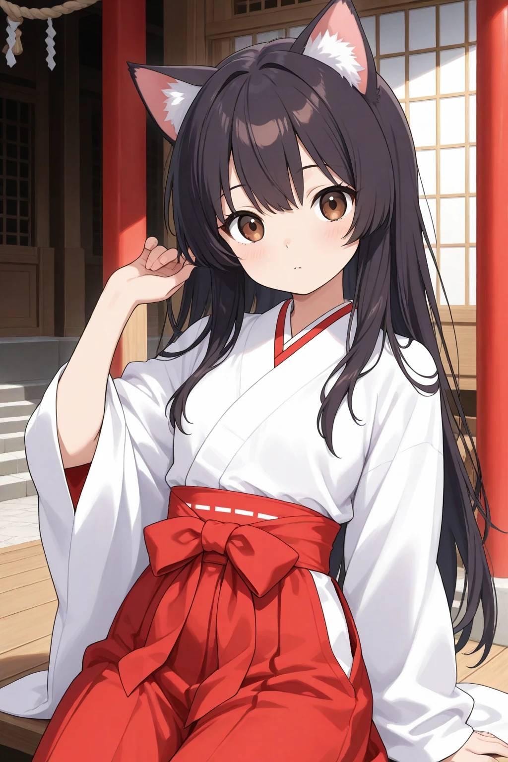 虎鼠神社ケモ耳
